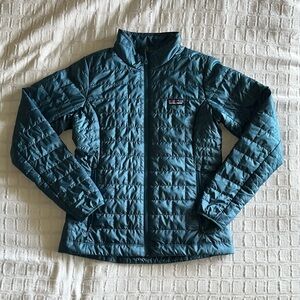Patagonia Women's Teal Nano-puff Jacket